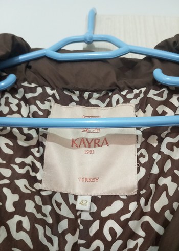 Kayra Kahverengi Kürklü Uzun Kadın Kışlık Mont - Görsel 2