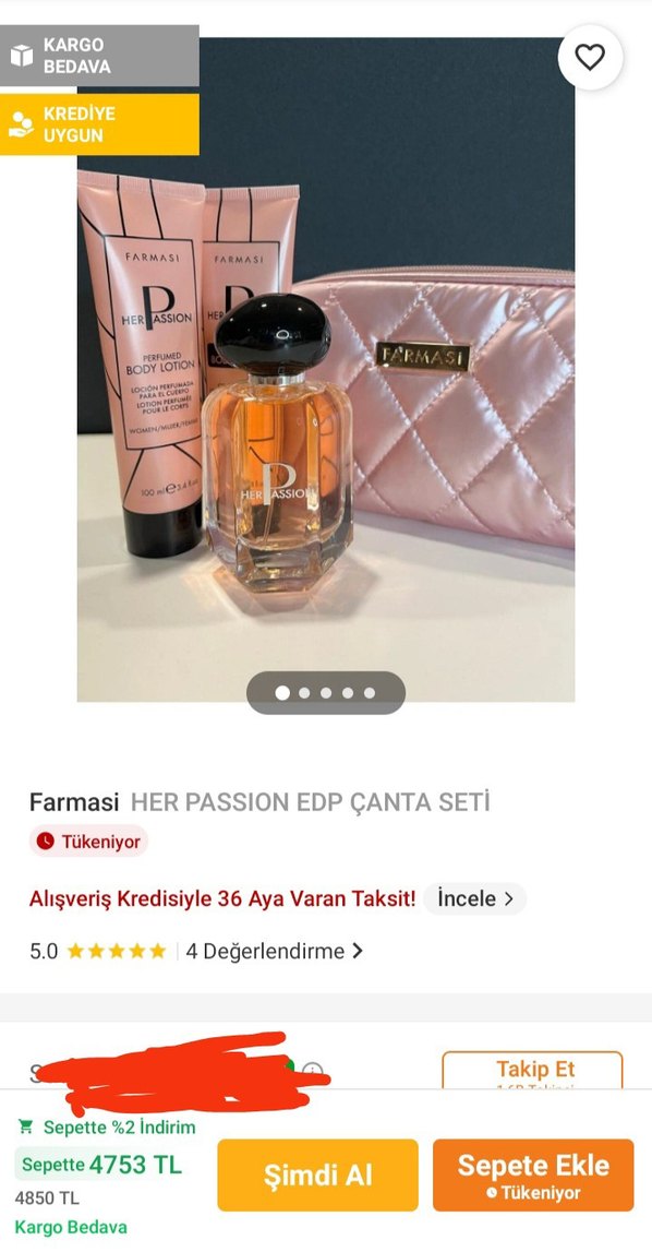 Farmasi Her Passion Çantalı Parfüm - Görsel 2