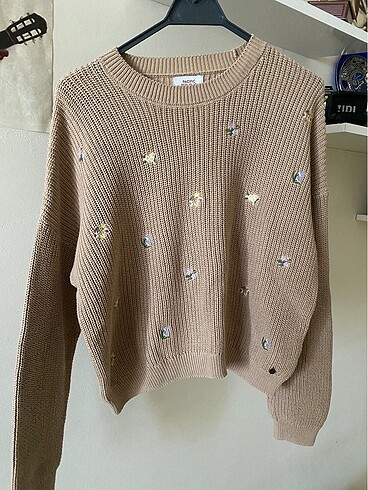 Pull&bear çiçekli kazak