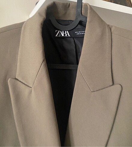 s Beden haki Renk zara blazer ceket