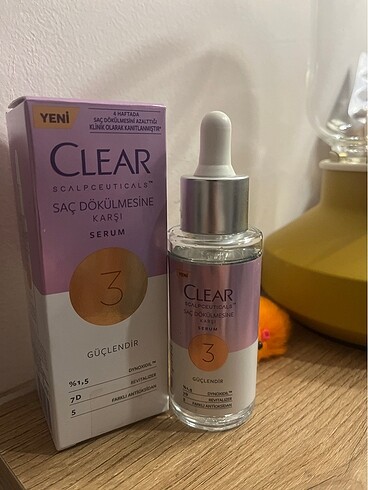 Clear saç dökülme karşıtı