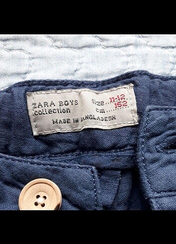 10 Yaş Beden Zara keten şort