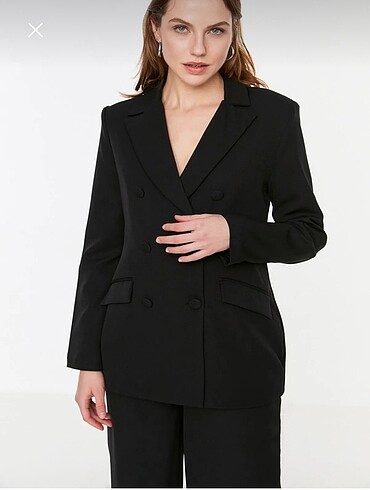 Trendyol & Milla Siyah blazer ceket