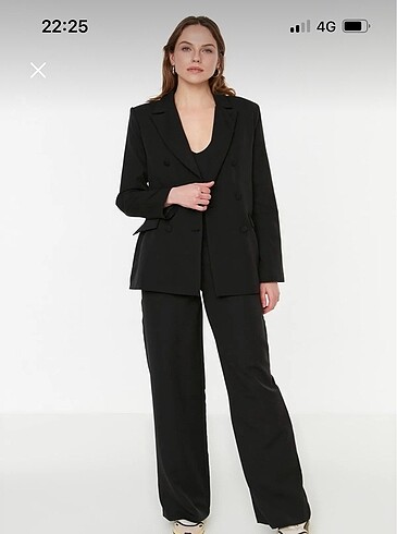 36 Beden Siyah blazer ceket