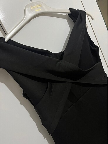 Siyah abiye elbise - Görsel 5