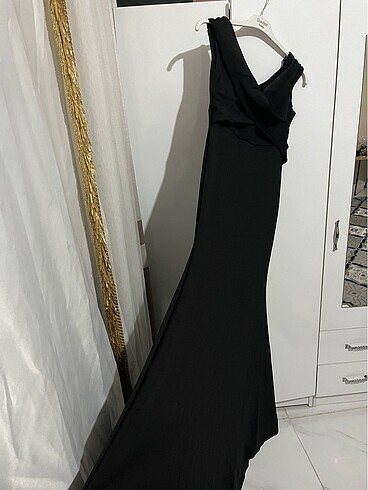 Siyah abiye elbise - Görsel 11