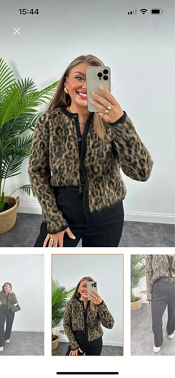 Zara Leopar yelek