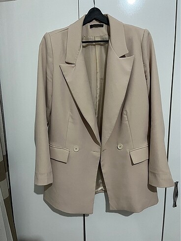 Zara Bej blazer takım