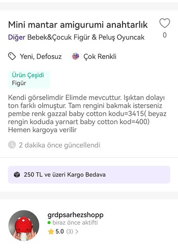 Beden Pembe Örgü Bohem Anahtarlık