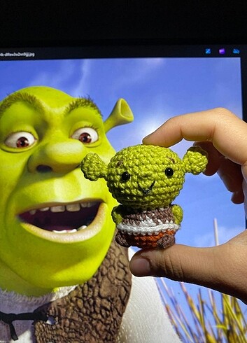 Amigurumi shrek 