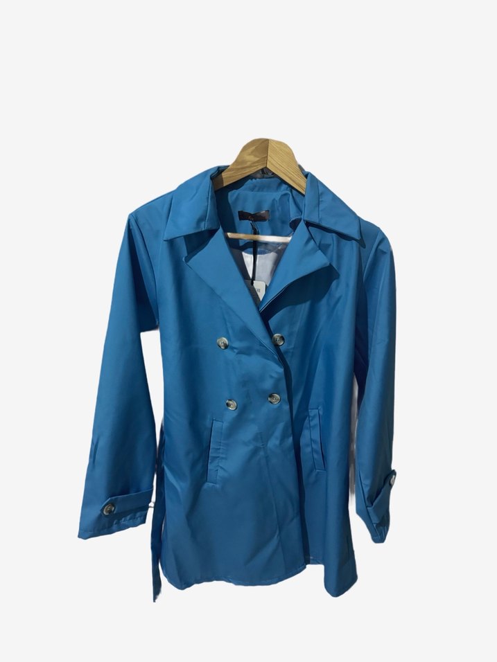 Mavi Trençkot - Görsel 3