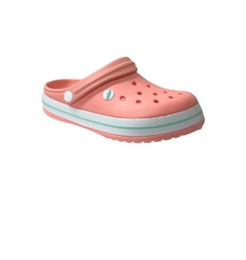 Crocs Tarzı Somon Rengi Rahat Terlik - Görsel 2