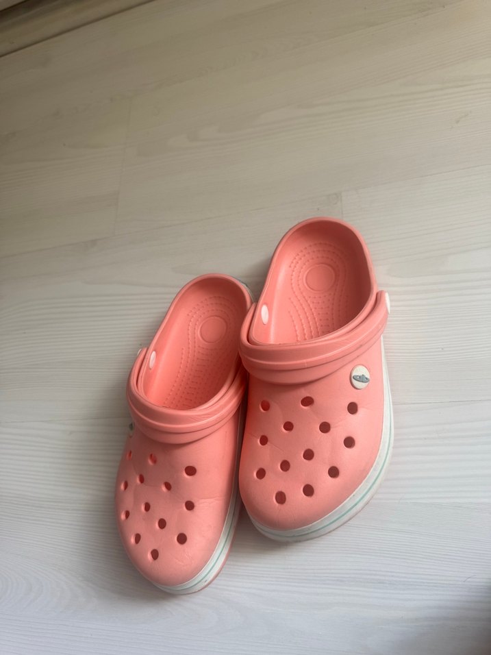 Crocs Tarzı Somon Rengi Rahat Terlik - Görsel 3
