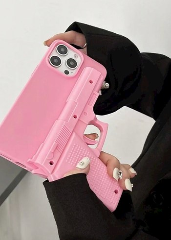 Pembe 15 Pro Max Telefon Kılıfı - Görsel 2