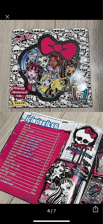  Beden Renk Monster high oyuncak seti