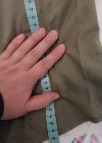 Erkek Haki Kısa Kollu Gömlek - Görsel 7