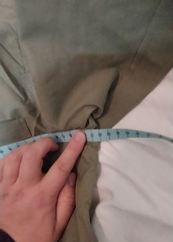 Erkek Haki Kısa Kollu Gömlek - Görsel 5