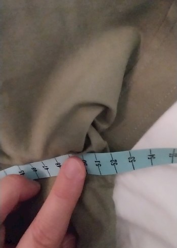 Erkek Haki Kısa Kollu Gömlek - Görsel 6