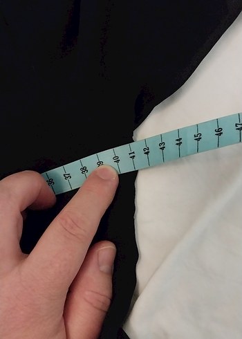 siyah  ara boy   Salaş Elbise - Görsel 8