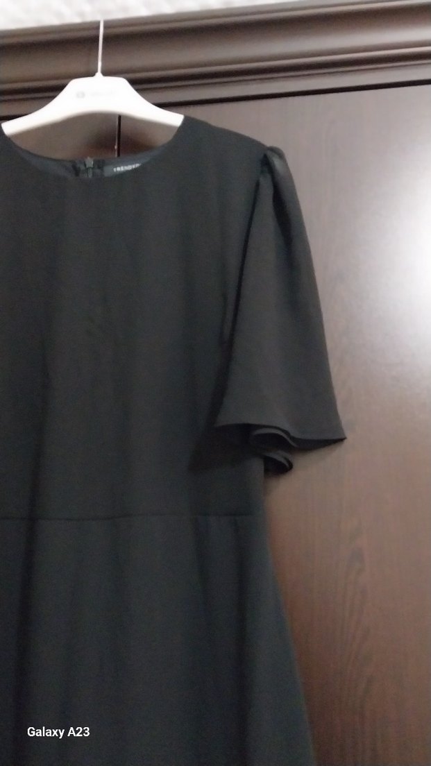 siyah  ara boy   Salaş Elbise - Görsel 2