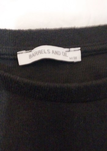 Kız Çocuk Siyah Kısa Kollu Basic Tişört - Görsel 2