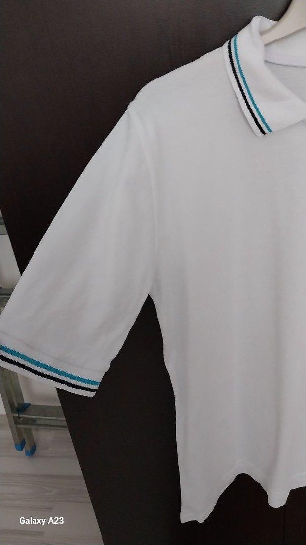 Nival Beyaz Erkek Polo Tişört - Görsel 2