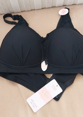 Siyah Minimalist Goth Sütyen - Görsel 3