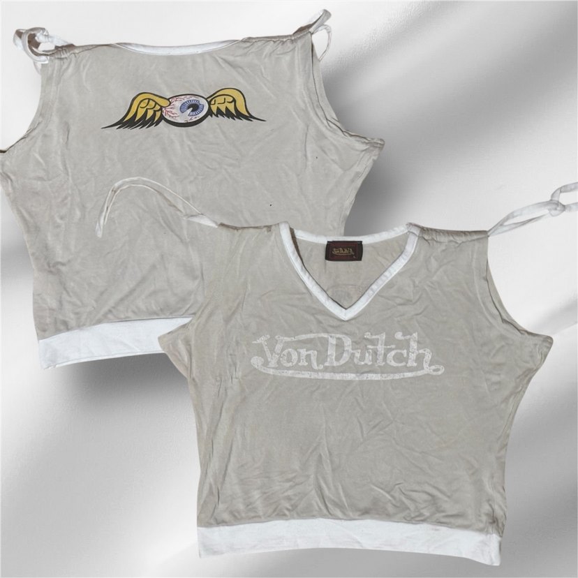 Y2K Von Dutch Crop ( L ) - Görsel 2