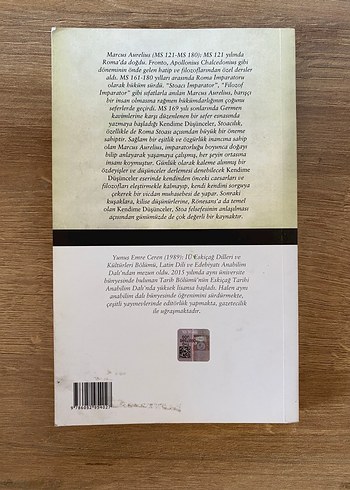 Kendime Düşünceler - Marcus Aurelius