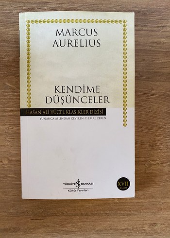Kendime Düşünceler - Marcus Aurelius