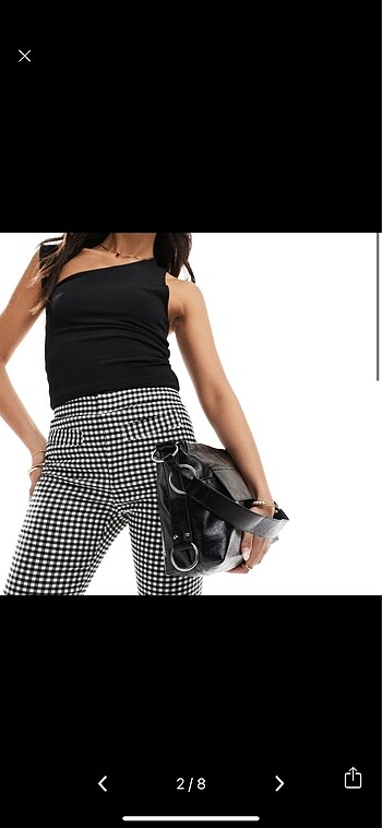 Bershka bershka siyah suni deri çanta vintage city bag y2k