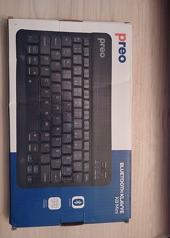 Preo K8 Mini Bluetooth Klavye Mavi - Görsel 3