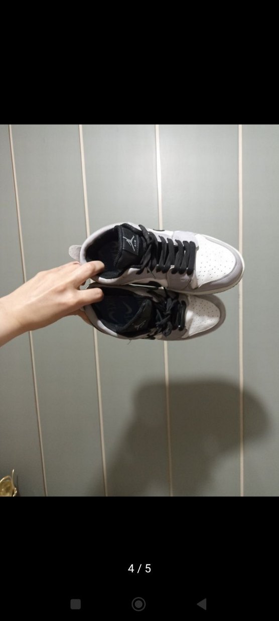 Gri Kadın Spor Ayakkabı Siyah Detaylı 37 numara - Görsel 3