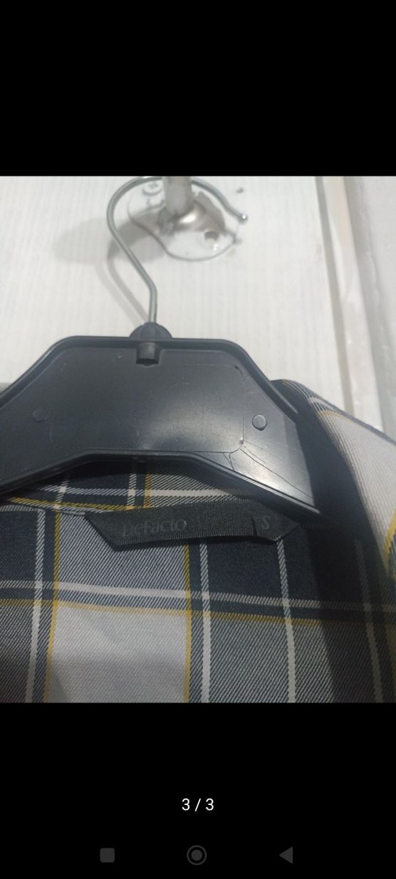 DeFacto Kareli Düğmeli Kadın Gömlek - Görsel 3