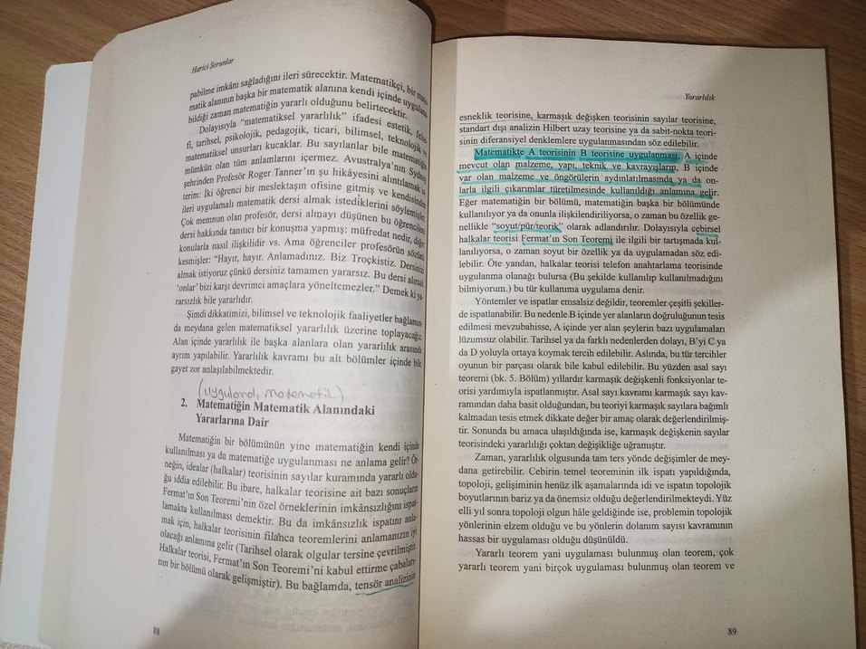 Tüm Yönleriyle Matematiksel Deneyim Kitabı - Görsel 4