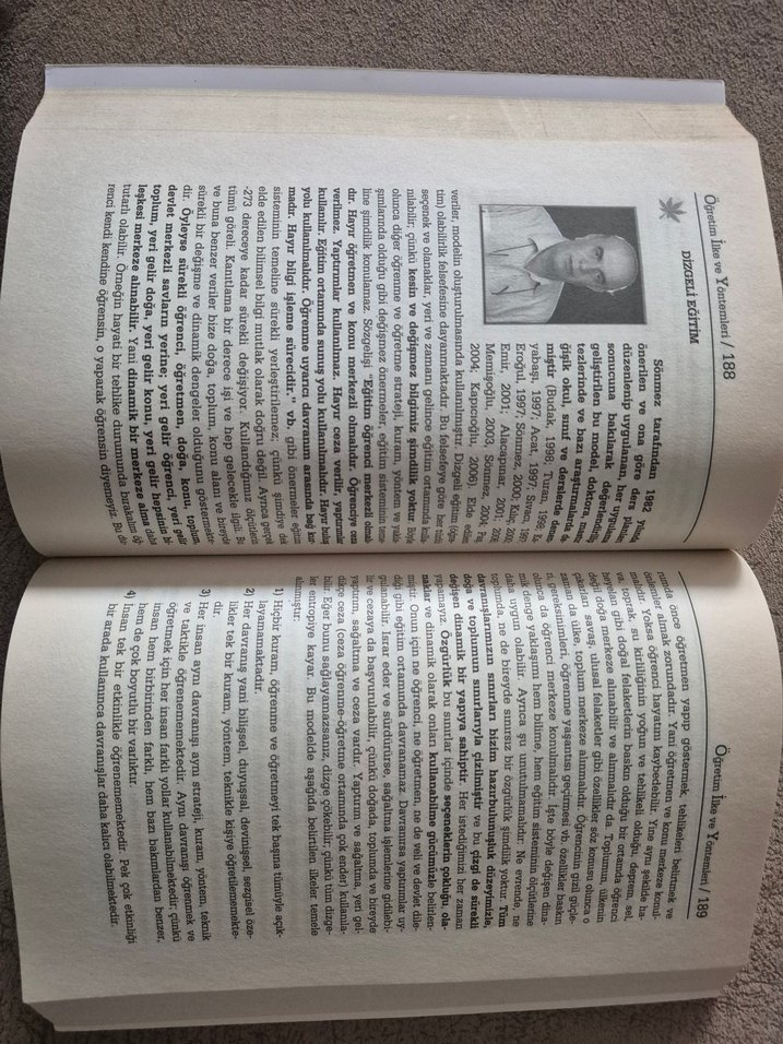 Öğretim İlke ve Yöntemleri Kitabı - Prof. Dr. Veysel Sönmez - Görsel 3