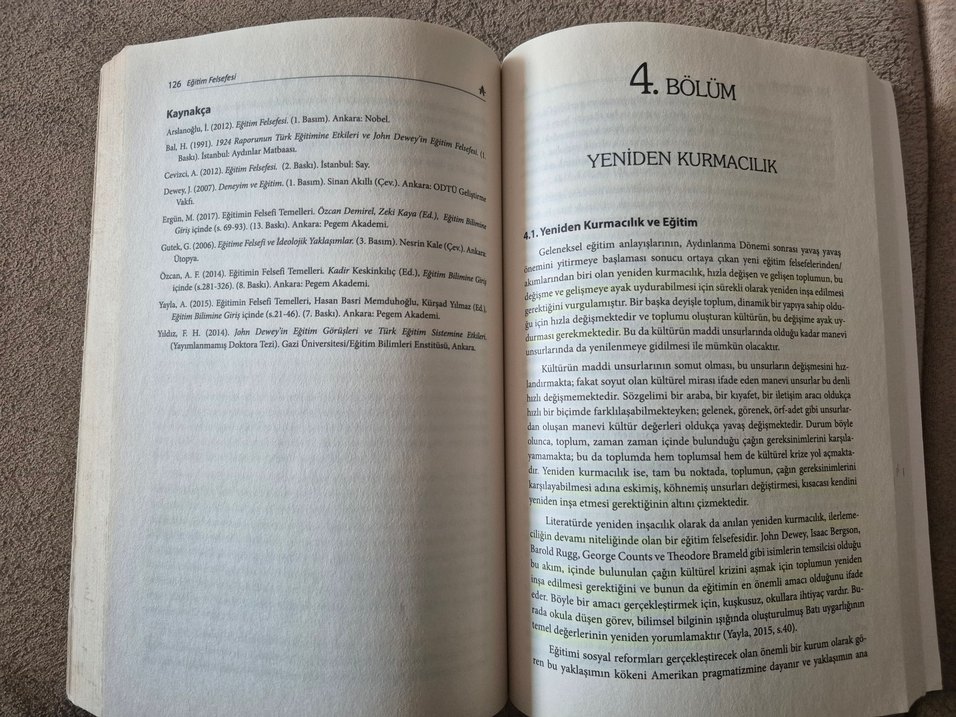 Eğitim Felsefesi - Faruk Manav - Görsel 2