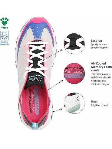 37,5 Beden Skechers D?Lites Fresh Air Sneaker