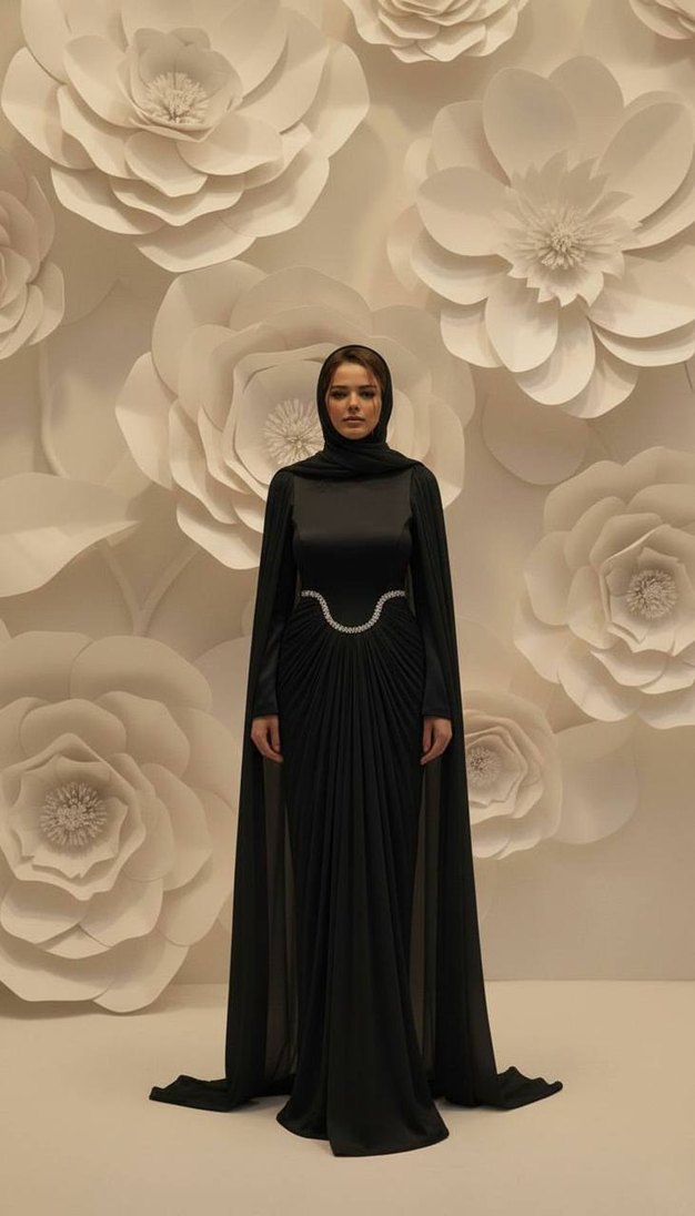 38-40-42-44-46 bedenler siyah pudra sıfır ürün - Görsel 4