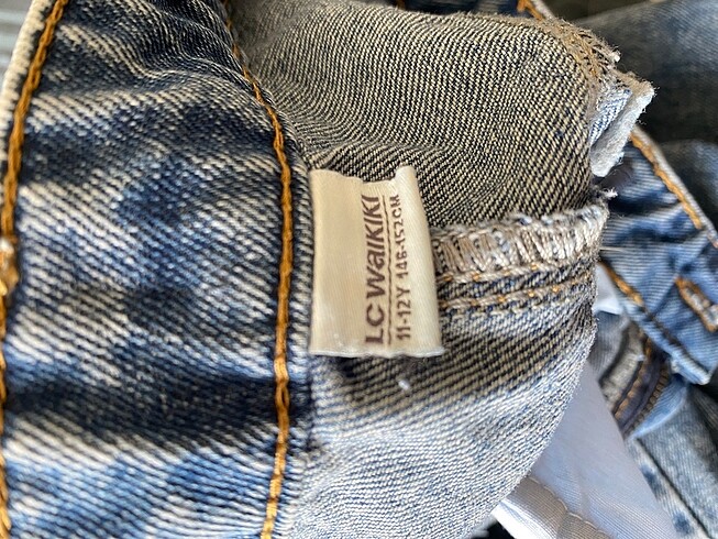 11-12 Yaş Beden mavi Renk LC waikiki JEANS