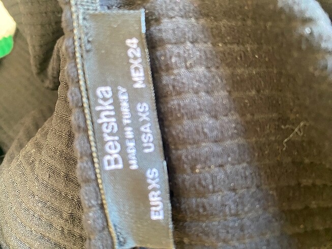 xs Beden siyah Renk Bershka elbise