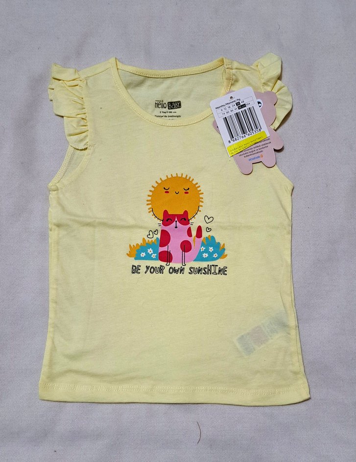 Kız Bebek T-SHİRT,Zıbın set - Görsel 2