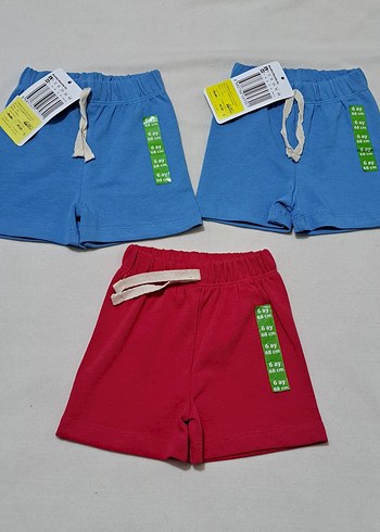 Erkek Çocuk Renkli Basic Şortlar - Görsel 2