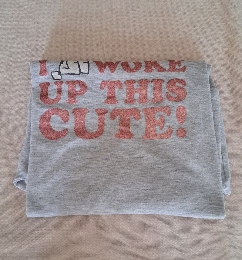 Kız çocuk Gri Uzun Kollu Baskılı Sweatshirt - Görsel 4