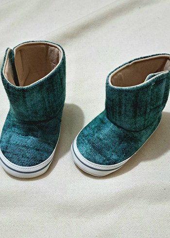 Papulin Turkuaz Erkek Bebek patik - Görsel 3