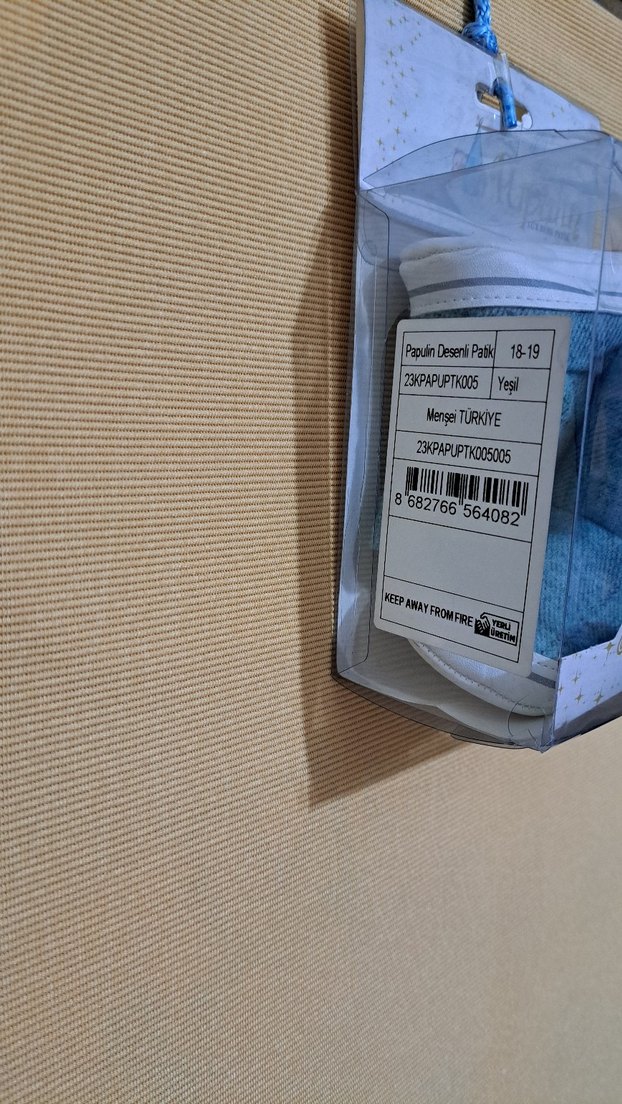 Papulin Turkuaz Erkek Bebek patik - Görsel 2