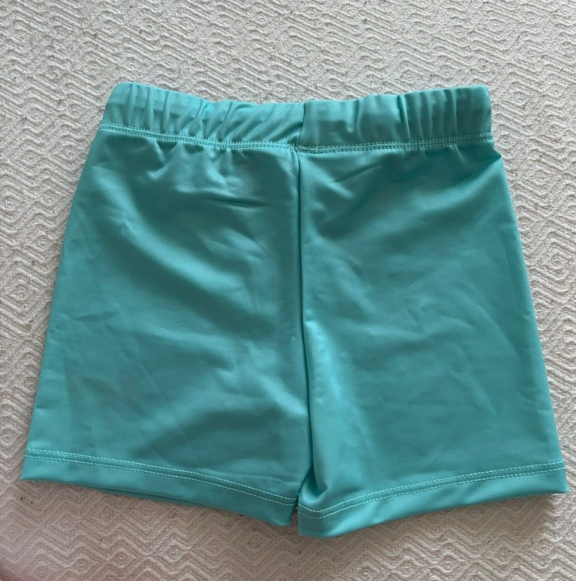 Turkuaz Baskılı Erkek Çocuk Mayo Şortu - Görsel 2