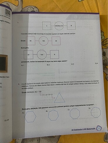  Beden 8.sınıf matematik soru bankası dakika yayınları