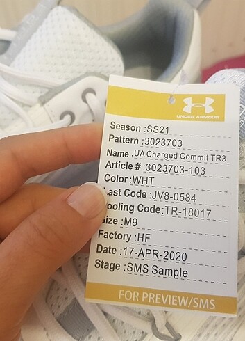 diğer Beden beyaz Renk Under Armour Erkek Spor Ayakkabı 