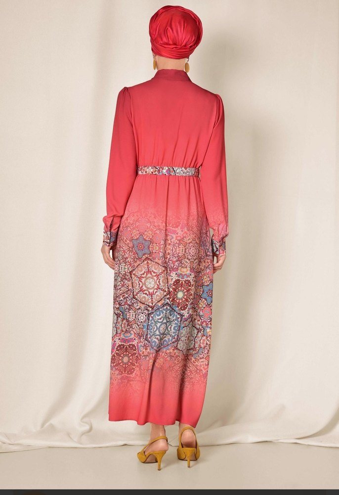 Alvina Bayan Uzun Elbise - Görsel 3